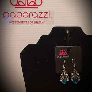 Silver & Blue Earrings